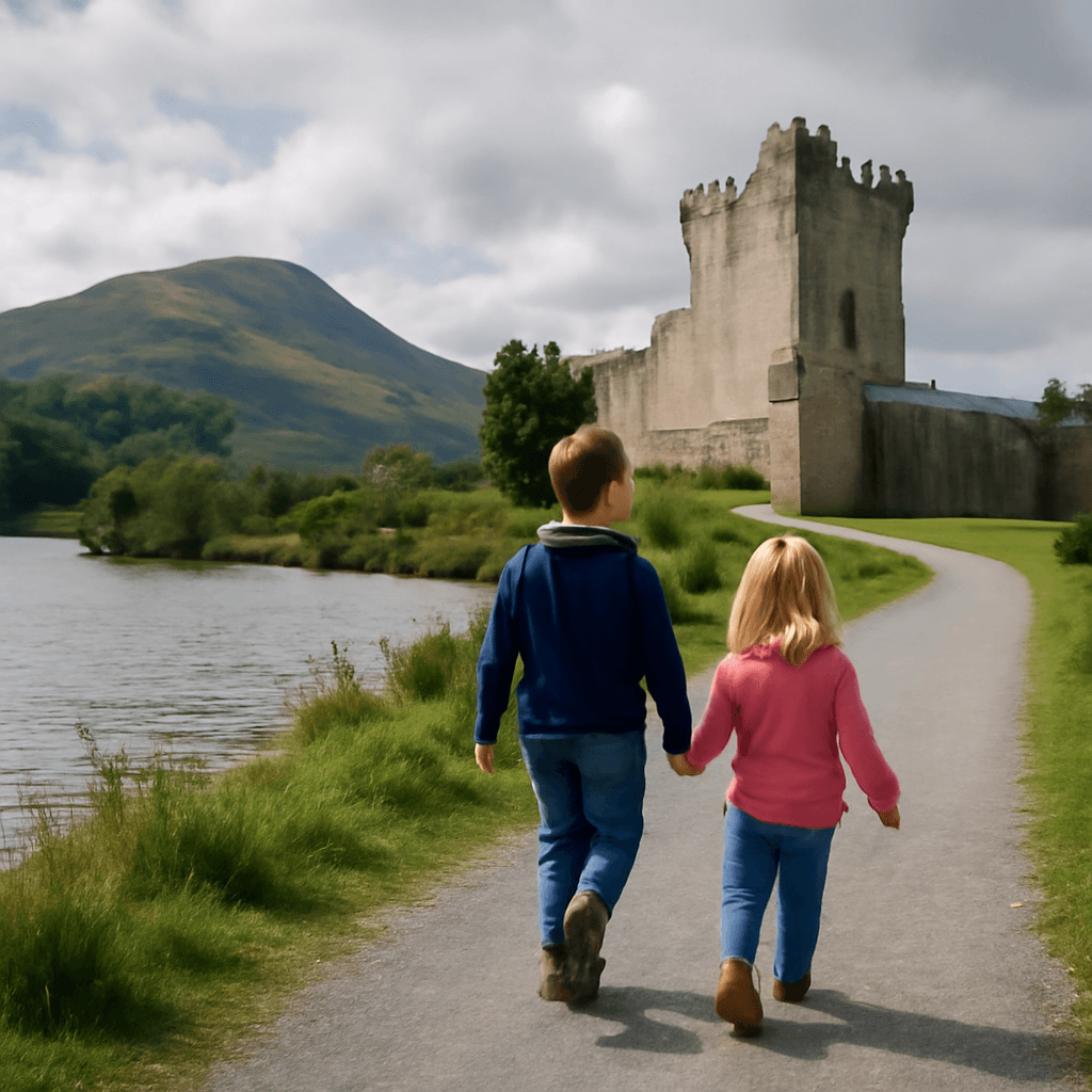 ierland met kinderen